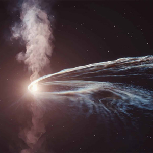 Странное поведение черной дыры: она поглотила звезду и выплюнула ее обратно