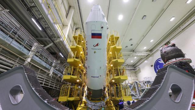 Беспилотный «Союз МС-23» показан на новых фото