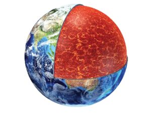 Геологи нашли слой расплавленной породы, скрытый под тектоническими плитами Земли