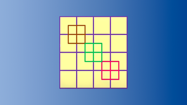 85% людей не могут правильно сосчитать квадраты на картинке. Что насчет вас?