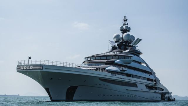 Скандальную яхту-гигант Nord показали изнутри