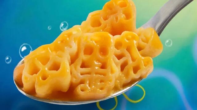 В сети завирусились макароны в стиле Спанч Боба