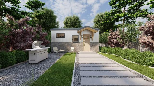 Представлен необычный крошечный дом — в нем можно менять планировку