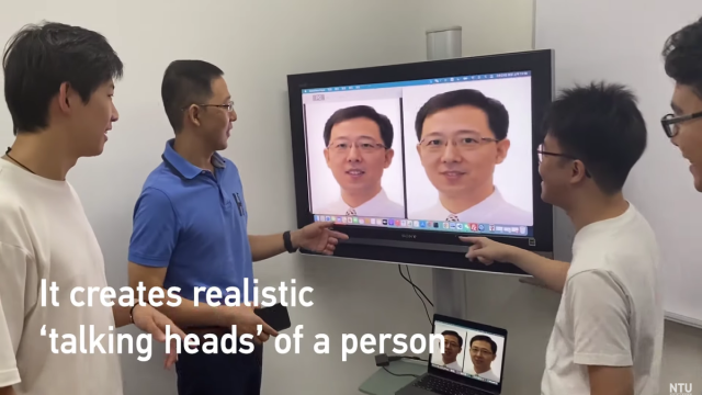 Фото человека «оживили» по звуку его голоса (видео)