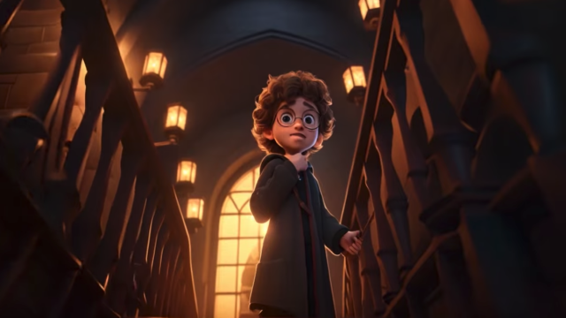 В сети показали, как выглядит Гарри Поттер в стиле Pixar (видео)