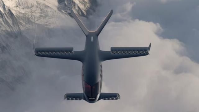 Посмотрите на первый в мире самолет VTOL на жидком водороде