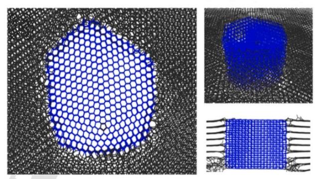 Физики повысили прочность графена, вырастив в нем алмазы
