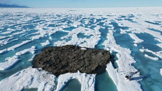 Почему исчез арктический «остров-призрак»