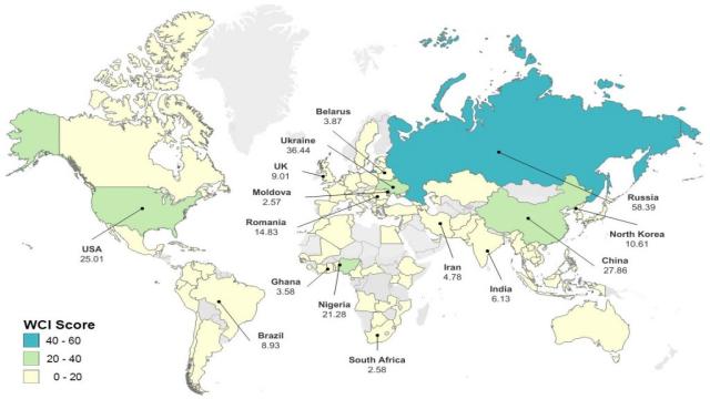 Россия возглавила первый «Мировой индекс киберпреступности»