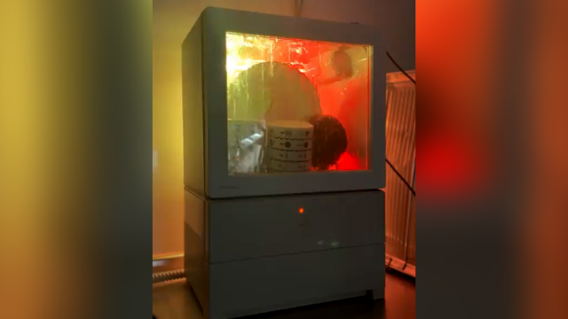 Японский блогер создал геймерскую посудомойку