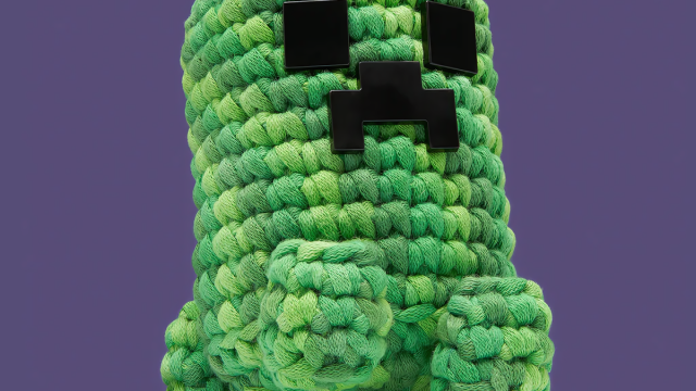 Представлен первый набор для вязания по Minecraft