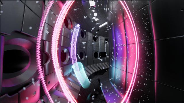 Физики показали ядерный синтез внутри токамака в детальной 3D-модели