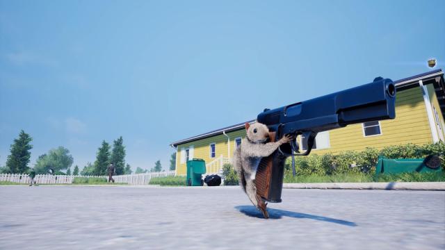 Бешеная белка с пушкой: в Steam вышла крутая игра