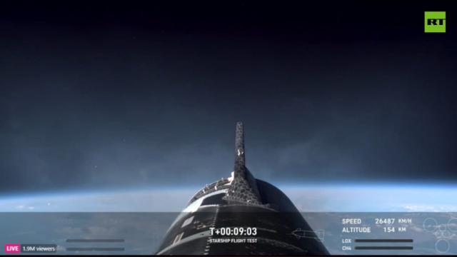 Посмотрите на тестовый запуск Starship и тест системы захвата Mechazilla