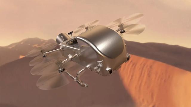 NASA выбрало ракету для запуска коптера на спутник Сатурна