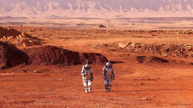 Необычные структуры на Марсе могут указывать на признаки воды и жизни