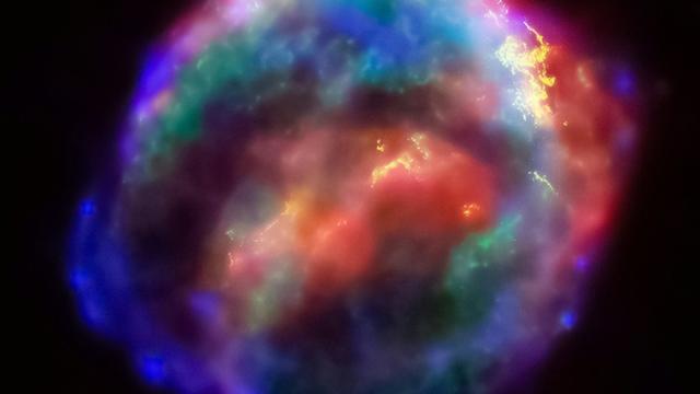 Неугасимый Великан: раскрыты особенности остатка сверхновой из Большого Магелланова Облака
