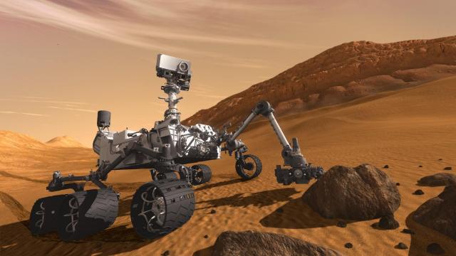 Curiosity нашел на Марсе камень, похожий на коралловый риф