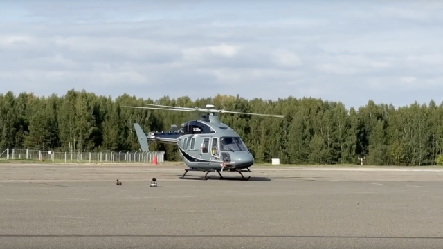 Импортозамещенный вертолет «Ансат» протестировали в первом полете (видео)