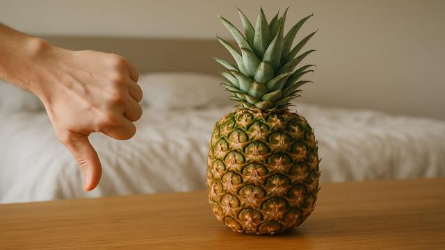 Правда ли что ананас делает вкус спермы лучше?