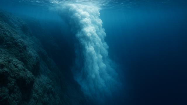 Знаете ли вы, что самый большой водопад в мире находится под водой?