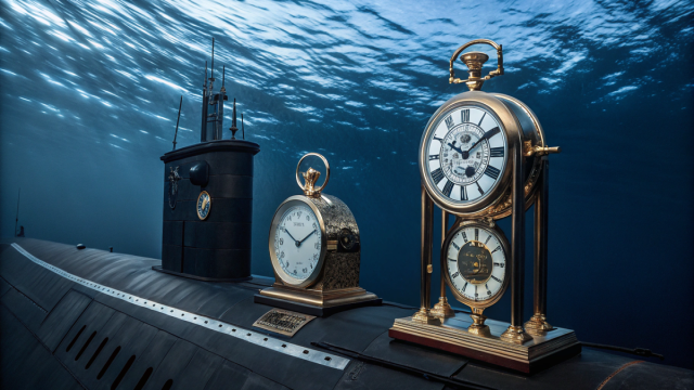 Квантовые часы успешно заработали на беспилотной подводной лодке
