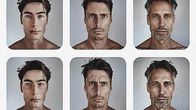 Лица людей меняются в зависимости от имени