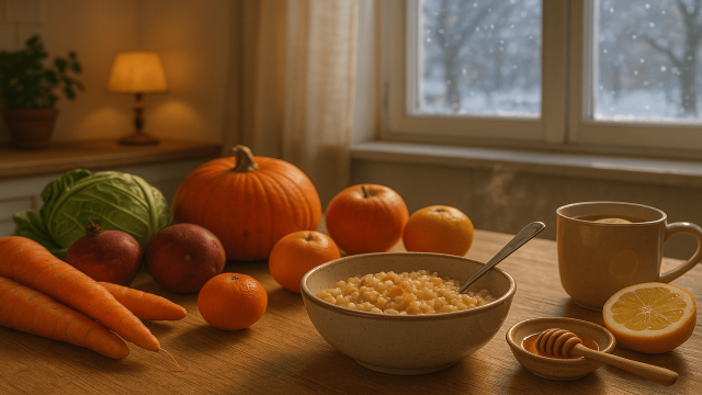 Что есть зимой, чтобы не было авитаминоза к весне