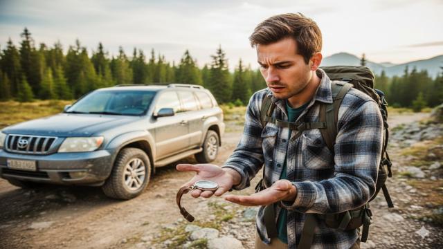 Вы доверяете компасу? А он рядом с металлом и техникой теряет ориентацию