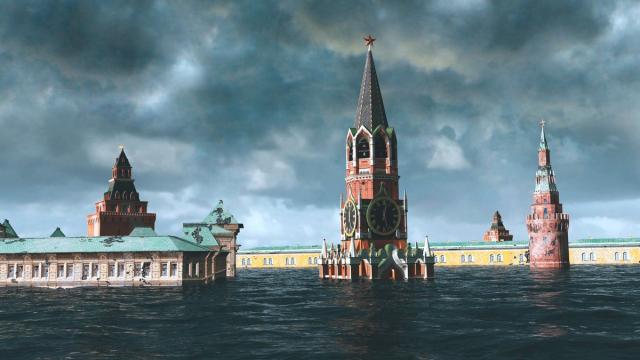 Потоп неизбежен: как изменятся города после подъема уровня Мирового океана (редкие кадры)