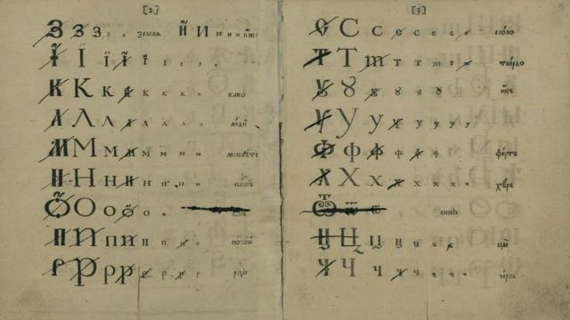 Почему в русском алфавите именно 33 буквы, и куда пропали остальные