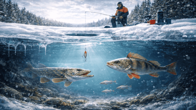 Почему рыбы не мёрзнут зимой подо льдом