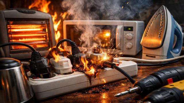 Что нельзя подключать к удлинителю: 10 приборов, которые могут привести к пожару