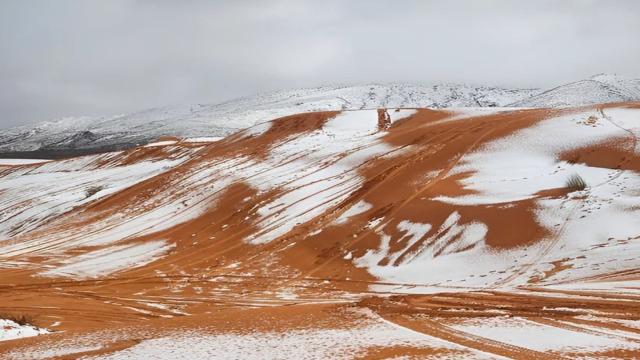 В Сахаре выпал снег! Узнайте, почему это происходит чаще