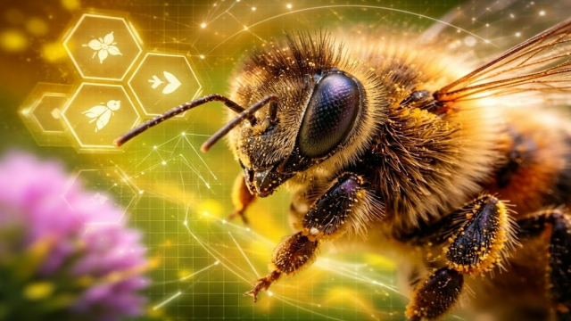 Почему пчёлы не сталкиваются в воздухе и как им удаётся летать без аварий