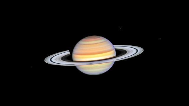 Слоистая планета: ученые засняли Сатурн с помощью «Хаббла» и «Уэбба» одновременно