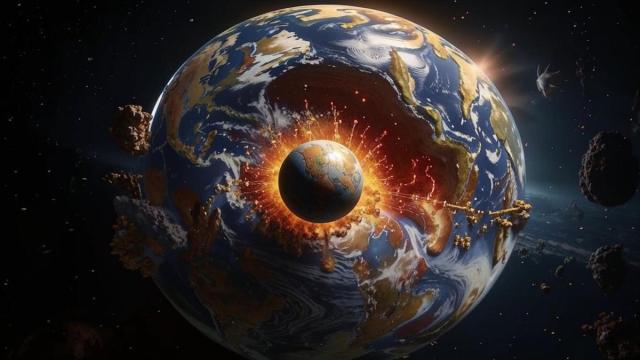 Это невероятно: как выглядит скрытый мир ядра Земли