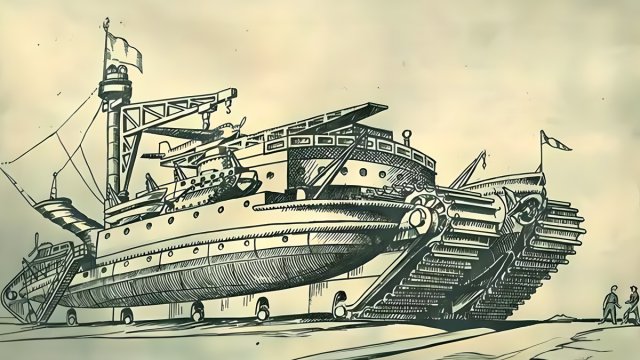 Арктический танк-ледокол: что помешало мечте СССР