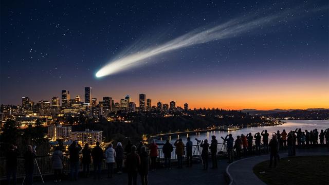 Комета MAPS не стала самой яркой и разрушилась у Солнца