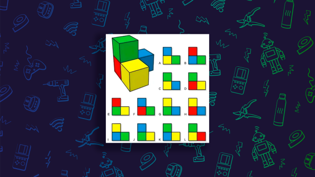 Определите вид на фигуру сверху. У вас 15 секунд