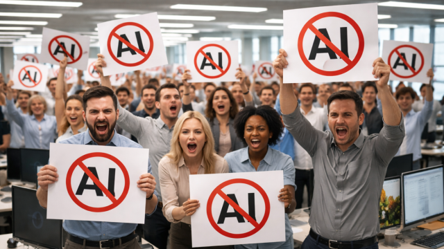 Офисные работники отказываются от ИИ в пользу «ручного» труда