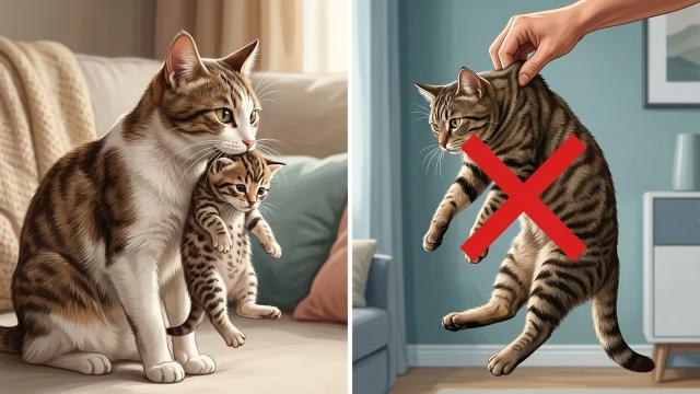 Где находится холка у кошки и почему это должен знать каждый хозяин