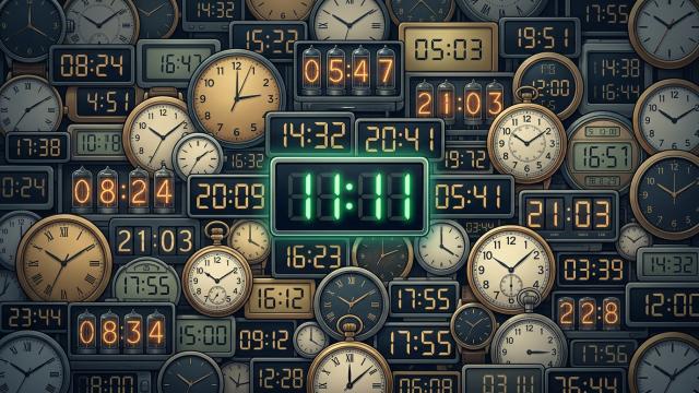 11:11 на часах это не знак судьбы: вот почему вы его постоянно замечаете