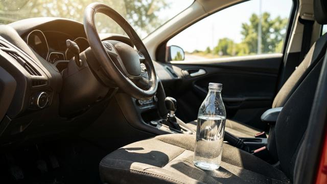 Не пейте воду из бутылки, которая лежала в машине: вот что с ней происходит на жаре