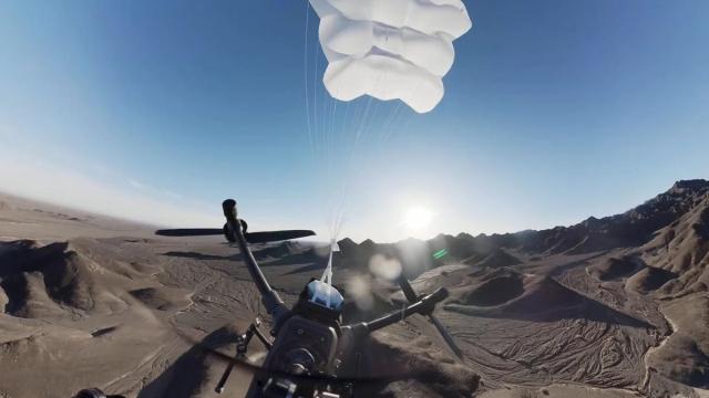 DJI представил парашюты для своих дронов