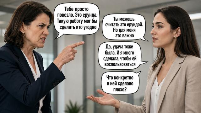 Что ответить человеку, который обесценивает ваши достижения