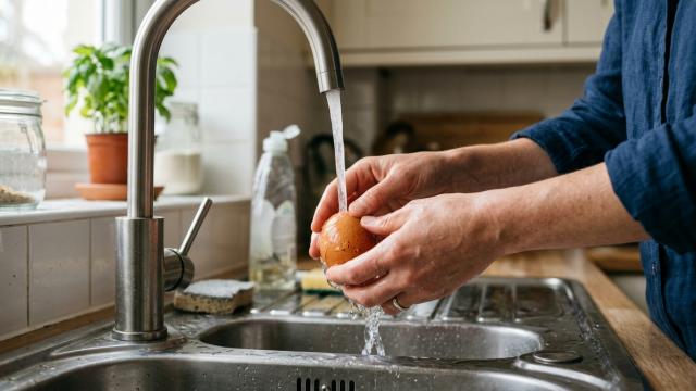 Яйца с пометом на скорлупе: мыть, выбросить или варить как есть?