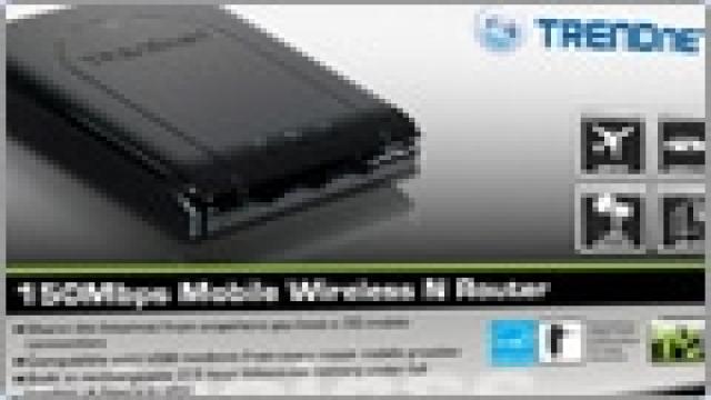 Мобильный 3G/4G-маршрутизатор TRENDnet TEW-655BR3G – интернет всегда под рукой