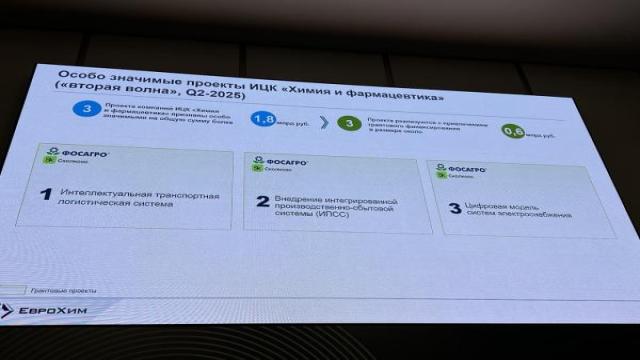 АО «Апатит» приступило к выполнению особо значимых проектов второй волны