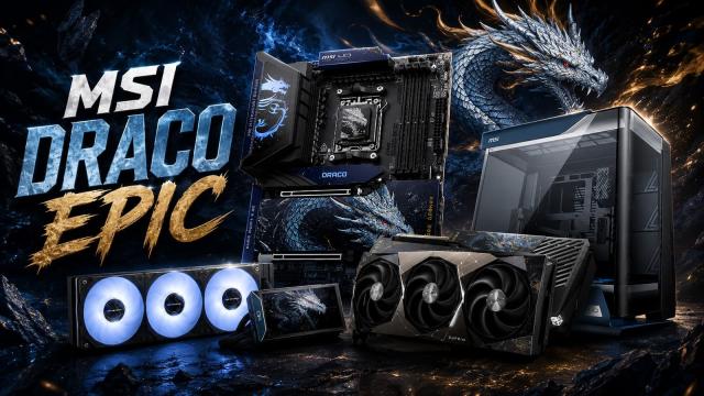 MSI выпустила серию Draco Epic к 40-летию компании